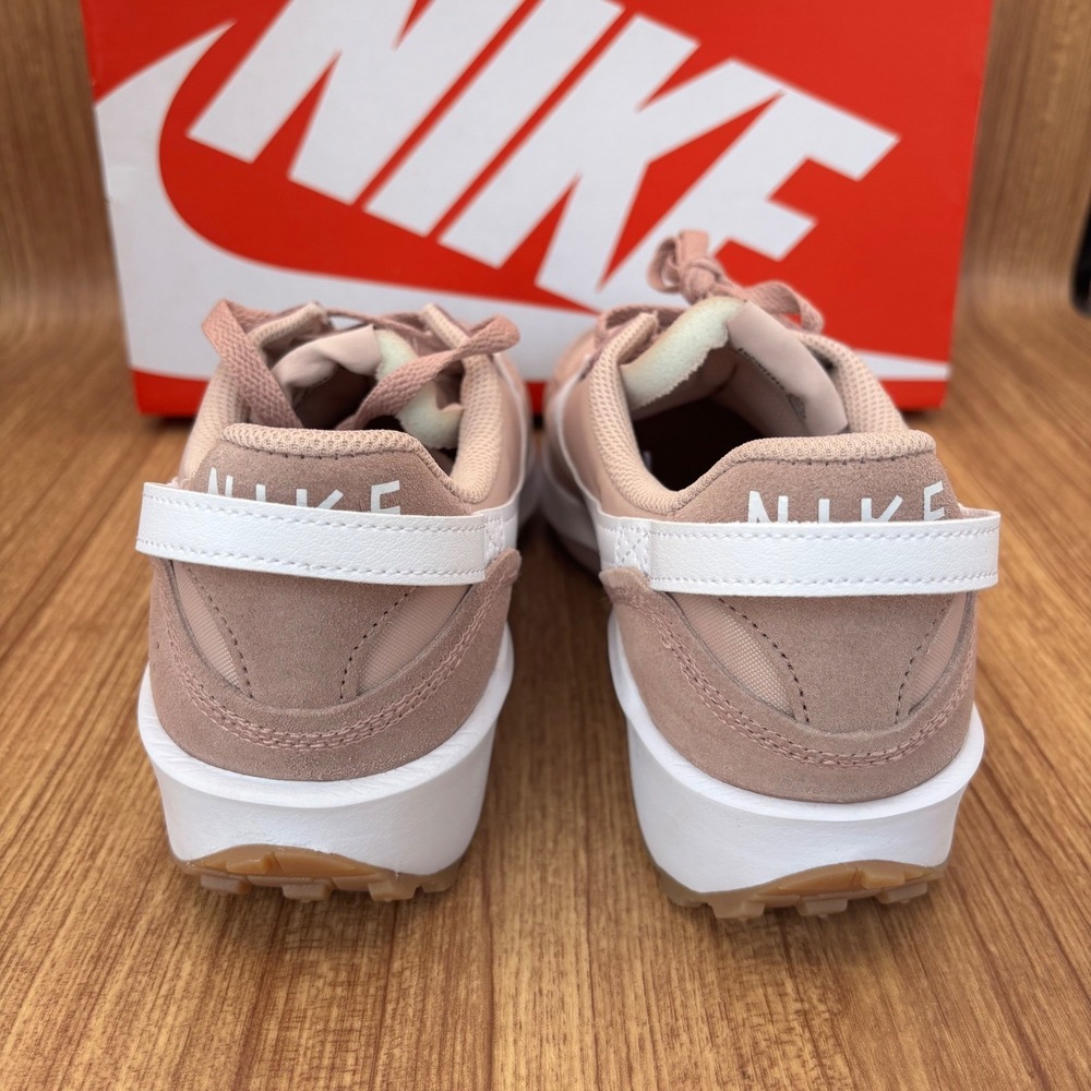 Nike Waffle Debut Womens 9 Particle Beige White DH9523-201 Retro Sneakers NEW - Picture 4 of 7